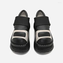 Dress Shoes Platform Heightened Short And Small Stature Mary Jane Y2g Girl Culture Leather Big Toe Casual Women