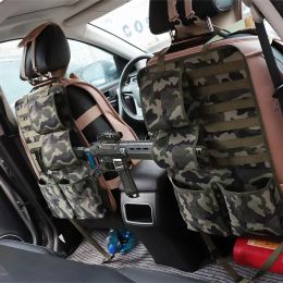 Packs Tactical Rifle Organizer Firearm Vehicle Seat Back Rack Camo Gun Sling Bag Front Seat Gun Organizer Holder Hunting Rifle Shotgun
