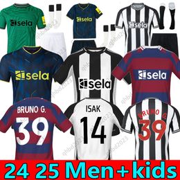 S-4XL 23 24 TONALI Soccer Jerseys ALMIRON NEW CASTLE TRIPPIER BRUNO G. 2023 2024 JOELINTON Football T Shirts ISAK NUFC Uniteds MAXIMIN WILSON utds Men kids kit tops