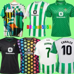 23/24 real Betis soccer Jerseys ISCO 2023 JOAQUIN WILLIAN J FEKIR B.IGLESIAS CANALES Shirt WILLIAM CAMARASA JUANMI VICTOR RUIZ Football jersey uniforms