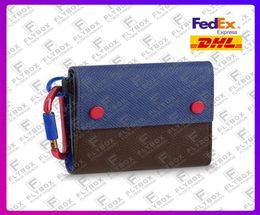 Men Designer Luxury Fashion Casual Wallet Coin Purse Key Pouch High Quality TOP 5A M63041 Credit Card Holder Fast Dlivery6968322