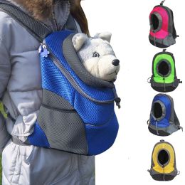 Bags New Pet Dog Carrier Bag For Dogs Backpack Portable Travel Breathable Dog Bag Outdoor Pet Dogs Carrier Bag Mesh Backpack