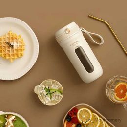 Juicers 10 Blades Electric Mini Fruit Juicer 350ML Portable Manual Juicer Blender 3000mAh USB Rechargeable Smoothie Mixer Juicer Cup