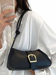 jiaerdi Elegant Vintage Handbag Women 2023 Hot Girl Pu Leather Casual Underarm Bag Ladies Retro Black Shoulder Menger Bag m3Y2#