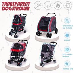 Outdoor Pet Cart Dog Cat Carrier Stroller Cover Rain For All Kinds Of And Carts Beds Furniture7898294