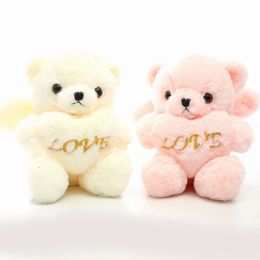 Kids Girl Gifts Wholesale Love Valentine Day Gift Toy Soft Stuffed Plush Teddy Bear with Heart