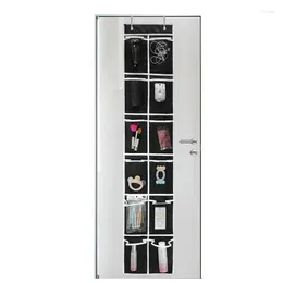 Storage Bags Over Door Mesh Organizer Space Saving Hanging Holder With 12 Pockets Household Rack Wall Daily For Pantry Entry