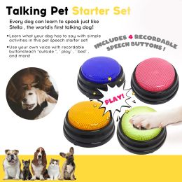 Maker Recordable Talking Button Child Interactive Toy Phonograph Answer Buzzers Portable Recording Sound Button Party Noise Makers