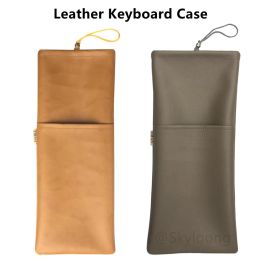 Keyboards Mechanical Keyboard Storage Case Leather Keyboard Case 60% 80% 100% Keyboard Carrying Case Keyboard Dust Case 67 68 87 104 108