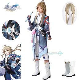 Anime Costumes Yanqing Honkai Cosplay Game Honkai Star Rail Yanqing Cosplay Come Party Outfits Come Wig Shoes Full Set Role Play Clothes Y240422