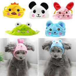 Dog Apparel Cute Winter Cat Accessories Adjustment Ear Muffs Animal Hat Pet Headgear Cap