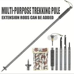 Folding Trekking Poles Lightweight Hiking Sticks for Outdoor Adventures and Travel For Walking Climbing 240412