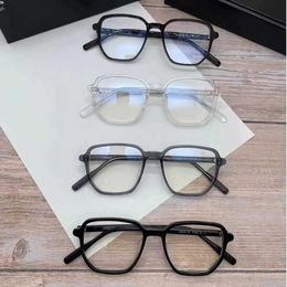 designer sunglasses Polygonal large frame high-quality board fashionable eyeglass frame beauty correction myopia glasses for men and women MB0180OK