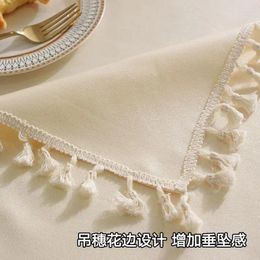 Table Cloth Solid Colour TPU Tablecloth Small Square