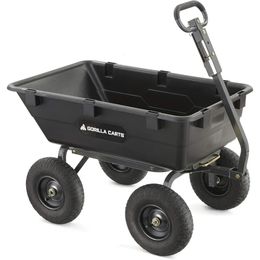 Garden Dump Cart with Easy To Assemble Steel Frame Camping Waggon Quick Release System 1200 Pound Capacity 240420