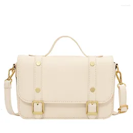 Shoulder Bags Fashion Designer Retro Casual Women Totes Crossbody Female Leather White Large Handbag For 2024