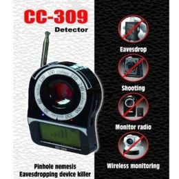 Tools CC309 Wireless Signal Full Band Detector Hidden Camera Bug Finder Anti Spy Detector Anti Candid Camera Detector