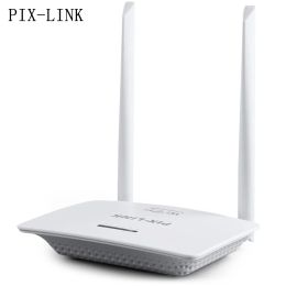 Routers PIXLINK 300Mbps WirelessN WR07 Network Wifi Router For Home Using Signal Hotspot Repeater Wifi Router