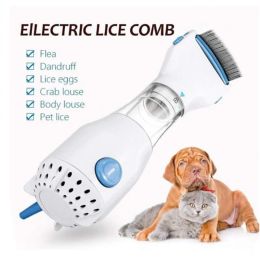 Combs Professional Lice Remover Electric Lice Comb for Pet Electric Comb Anti Lice Comb Lice Killer Brush for Cats Dogs Hair Cleaner