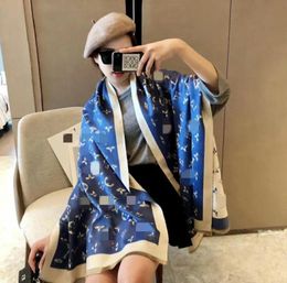 Stylish Women designer Cashmere Scarf Full Letter Printed Scarves Soft Touch Warm Wraps With Tags Autumn Winter Long Shawls5645565