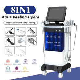 Multi-Functional Beauty Equipment 8 In 1 Hydro Dermabrasion Oxygen Jet Peel Skin Lifting Spa Hydra Machine For Beauty Salon Use