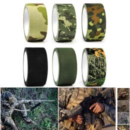 Footwear 10M Multifunctional Camo Tape Selfadhesive Camouflage Hunting Paintball Airsoft Rifle Waterproof NonSlip Stealth Tape