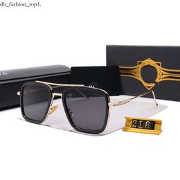Sunglasses Sunglasses New DITA FLIGHT 006 Tony Stark Iron Style Classic Unisex Sunglasses Men Square Luxury Design Retro Men Women Metal 5015