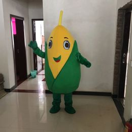 2024 New Adult Corn Mascot Costume Fun Outfit Suit Birthday Party Halloween Outdoor Outfit SuitFestival Dress