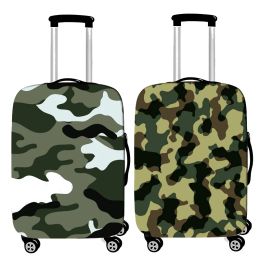 Accessories Quality Stretch Cloth Trolley Case Protective Cover Trendy Camouflage Suitcase Luggage Cover for 1932 Inch Travel Accessories