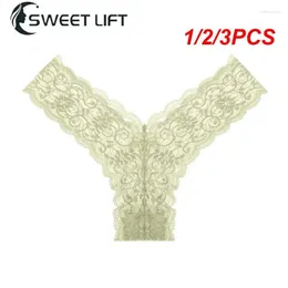 Women's Panties 1/2/3PCS Corset Absorbs Moisture And Wicks Sweat. Sexy Transparent Thong 1 Low Waist T Pants