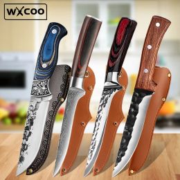 Accessories Professional Japanese Kitchen Boning Knife Forged Deboning Slicing Meat Cleaver Chef Fillet Knife for Fishing BBQ Tool