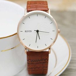 Japan and South Korea simple thin couple watch Taobao mens and womens watch fashion trend belt quartz watch