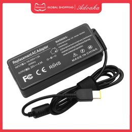 Adapter Advaka 20V 4.5A 90W AC Adapter Power Supply Charger For Lenovo ThinkPad Yoga 260 370 T470 T450S T460S T440S E570 X1