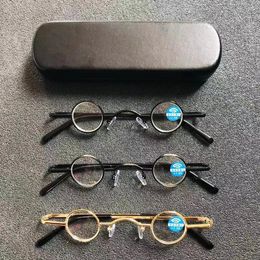 cubojue small round reading glasses 100 150 200 250 300 glass lens narrow nerd spectacles eyeglasses frames 240415