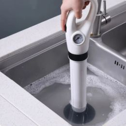 Holders Manual Pneumatic Dredge Tools Clogged Toilet Plungers Drain Blaster High Pressure Cleaner Air Drain Cleaner New Kitchen tools