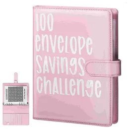 Gift Wrap Money Saving Ledger Book Budget Binder With Cash Envelopes Savings Loose Leaf Challenge Planner