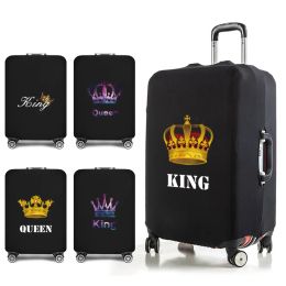 Accessories Luggage Cover Suitcase Travel Accessories Queen Print for1832 Inch Elastic Dust Trolley Protective Case Traveler Bag Covers