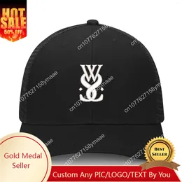 Ball Caps While She Sleeps Embroidery Hat Mens Womens Sports Baseball Hip Hop Breathable Summer Headwear Custom Made Logo