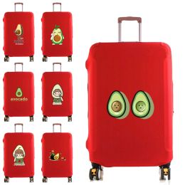 Accessories Luggage Suitcase Cover Protector Elastic Dust Case1828 Inch Travel Protective Cover Case Travel Accessories Avocado Print