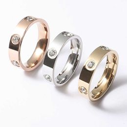 Promise of Love Design Sense Ring Ring for Female High-end Feeling Retention Simple and Luxurious with cart original rings