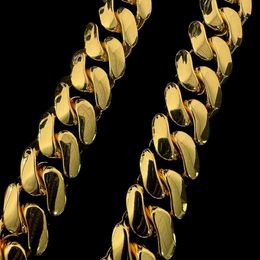 Dope Jewellery 14mm Hiphop Copper Alloy Cuban Link Chain Iced Out Whole Sale Cuban Link Chain