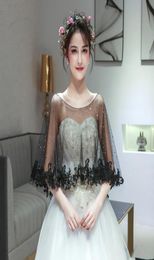 Scarves Evening Shawl Dress Pography Black Gold Star Cape014121030