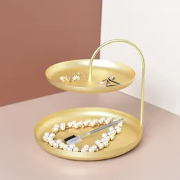 Plates Elegant Jewellery Tray Organiser For Dresser And Bathroom Decor