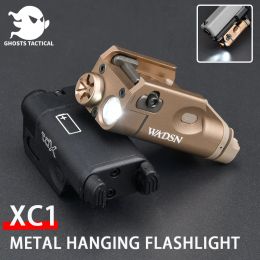 Scopes Tactical Metal Surefir XC1 Pistol Scout Light Hunting Airsoft Pistol Gun MINI Flashlight For GLOCK 17 18 19 25 Reconnaissance