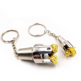 Key Chain Oilfield Tricone three cone rotary drill bit Pendant oil well oilfield jewelry gifts souvenirs Keychain pendant 2202284369004