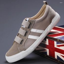 Casual Shoes 2024 Men's Spring Canvas Fashion Mesh Anti-slip Comfortable Lightweight Breathable Students Men SS24617