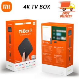 Control Global Version Xiaomi Mi TV Box S 2nd Gen 4K Ultra HD BT5.2 2GB 8GB Dolby Vision HDR10+ Google Assistant Smart Mi Box S Player