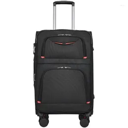 Suitcases 20 Inch Suitcase Detachable Wheels 22 Expandable Rolling Luggage 26" 28 Spinner Oxford