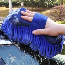 Gloves Microfiber Car Washer Sponge Cleaning Car Care Detailing Brushes Washing Towel Auto Gloves Styling Accessories Maintenance