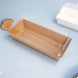 Take Out Containers 20pcs Paper Bakery Boxes Cake Treat Box Disposable Food With Lids